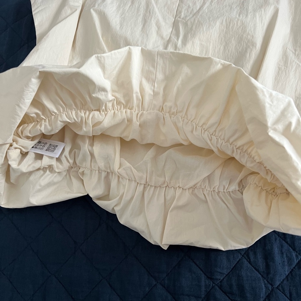Zara zw collection bullon cream top - Picture 10 of 10